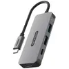 Sitecom Hub Usb-c Vers 2 X Usb-a Et Argenté / Noir (cn-5010)