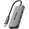 Hub USB Sitecom CN-5011 USB-C vers 4x USB-C Gris
