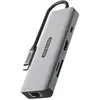 Sitecom Adaptateur Multiport 8-en-1 Usb-c Pd Argenté / Noir (cn-5507)