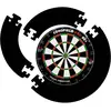 Longfield Darts - Surround in 4 delen - zwart