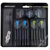 ENGELHART Lots de 12 fléchettes pointes acier 4 joueurs accessoires de rechange et outil multifonctions