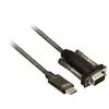 ACT - Câble USB - USB-C (M) pour RS-232 (F) - USB 2.0 - 1.5 m - noir