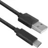 ACT - Câble USB - USB-C (M) pour USB (M) - USB 2.0 - 5 V - 3 A - 1 m - noir