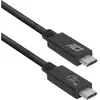 ACT - Câble USB - USB-C (M) droit pour USB-C (M) droit - USB 3.2 Gen 1...