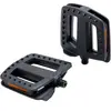 BBB Cycling ErgoBase BPD-47 Pédales de vélo ergonomiques à grande plateforme pour vélo urbain, cargo et vélos électriques Noir