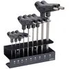 BBB Cycling Inbussleutelset Fiets Gereedschapsset met Inbussleutels en Torx T25 - Inlcusief Houder - Hex-T Set BTL-45S