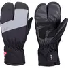 BBB Cycling SubZero 2 x 2 Fietshandschoenen Winter - Thermo Fiets Handschoenen Waterdicht & Winddicht - Zwart - Maat XXL - BWG-35