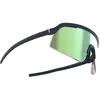 BBB, Unisexe, Lunettes de sport, Valor (Noir mat, Flux Green), Noir