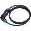 Antivol vélo à combinaison BBB CodeSafe BBL-35 - Noir 6mmx1500mm