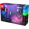 Support écran PC ONE FOR ALL 2 écrans 21/45'' noir RGB inclinable