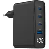 Gembird Chargeur Mural 4xpd Qc Lcd Usb-a Et Usb-c 100w