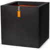 Capi Jardinière Urban Smooth Carré 30 x 30 x 30 cm Noir KBL902