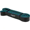 Avento Fitness Powerband Latex - Heavy - Zwart/Blauw