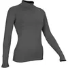 Avento Sportshirt Lange Mouw - Dames - Antraciet mêlee/Zilver - 36