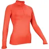 Avento Sportshirt Lange Mouw - Dames - Koraal mêlee/Wit/Zilver - 38
