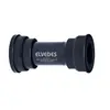 Elvedes jeu de pédalier Shimano plastique/acier 86-92 mm noir 24 mm