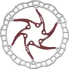 Elvedes Remschijf 160 Mm 6 Gaats Staal Rood/zilver