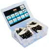 Elvedes Witte V-brake remblokken - Clean White Compound - 25 paar - Krachtige remprestaties - Geen residu