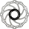 Elvedes Mixte - Adulte SC Disque de Frein Argent 140mm