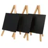 Securit 3 chevalets de table noir 24x11,5 cm