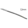 Kiotos Steel Single End Dilator (voor in de plasbuis) 12 mm