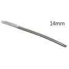 Kiotos Steel Single End Dilator (voor in de plasbuis) 14 mm