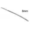 Kiotos Steel Single End Dilator / Sound / Plasbuis plug - 8 mm