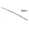 Kiotos Steel Single End Dilator / Sound / Plasbuis plug - 6 mm