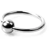 Kiotos Steel Eikelring met balletje Ø 25 mm