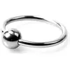 Kiotos Steel Eikelring met balletje Ø 32 mm