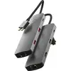 Linq Multiports USB-C 7-en-1 GrisD2 Pro MST Gris