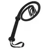Rimba Bondage Play Korte suède Bullwhip - zwart