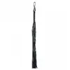 Rimba Bondage Play Zweep met zwarte strengen leer 72 cm