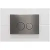 QeramiQ Push Metal Bedieningsplaat - voor Geberit UP320 inbouwreservoi...