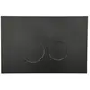 QeramiQ Push Bedieningspaneel Toilet - Frontbediening - Mat Zwart - Vo...