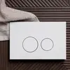 QeramiQ Push Bedieningspaneel Toilet - Frontbediening   Rond glans wit...