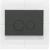 QeramiQ Push Bedieningsplaat - voor Geberit UP320 inbouwreservoir - du...