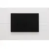 FugaFlow Eccelente Press Bedieningsplaat - bedieningspaneel voor Geberit UP320 inbouwreservoir - dualflush - ronde knoppen - metaal zwart mat
