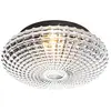 QAZQA nohmi - Klassieke Plafondlamp - 1 lichts - Ø 23 cm - Transparant...