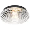 QAZQA nohmi - Klassieke Plafondlamp - 1 lichts - Ø 30 cm - Transparant...