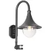 QAZQA daphne - Klassieke Wandlamp met Bewegingsmelder | Bewegingssenso...