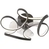 QAZQA mandy - Dimbare LED Plafondventilator met Verlichting | Lamp en ...