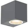 QAZQA baleno - Moderne LED Smart Wandlamp incl. wifi voor buiten - 1 l...
