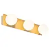 QAZQA cederic - Moderne Wandlamp voor binnen voor badkamer - 3 lichts ...