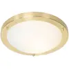 QAZQA yuma - Moderne Plafondlamp voor buiten - 1 lichts - Ø 31 cm - Go...