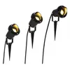 QAZQA done - Moderne Priklamp | Prikspot buitenlamp - 3 lichts - L 13 ...