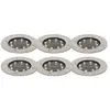 QAZQA terry - Moderne LED Grondspot met Solar | Zonne energie - 6 stuk...