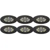 QAZQA terry - Moderne LED Grondspot met Solar | Zonne energie - 6 stuk...