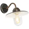 QAZQA kansas - Landelijke Wandlamp voor buiten - 1 lichts - D 37 cm - ...