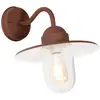 QAZQA kansas - Moderne Wandlamp voor buiten - 1 lichts - D 37 cm - Roe...